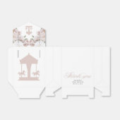 美しい回転木馬フローラソフトピンク フェイバーボックス (折り畳みなし)