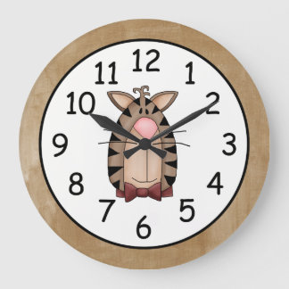 美しい国猫 ラージ壁時計