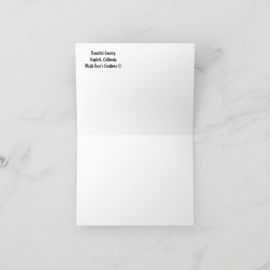 美しい国… カード (内部)