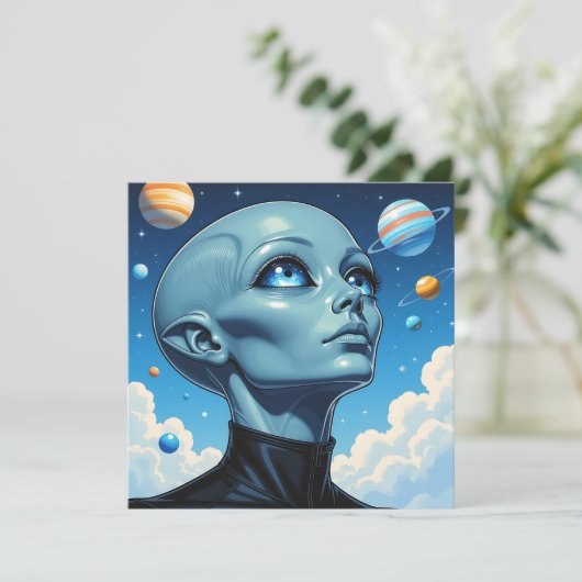 美しい地球外エイリアン (スタンド正面)