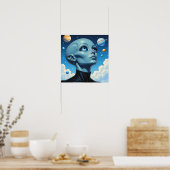 美しい地球外エイリアン ポスター (キッチン)