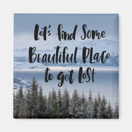 美しい場所を見つけよう マグネット