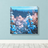 美しい壁のペンティング キャンバスプリント (インサイチュ (ウッドフロア))