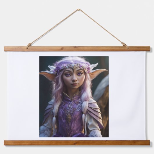 美しい壁を作り出す雰囲気の芸術。 吊り下げ型タペストリー (正面)