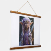 美しい壁を作り出す雰囲気の芸術。 吊り下げ型タペストリー (傾斜あり)