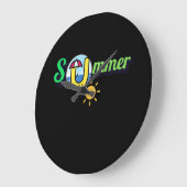 美しい壁時計 ラージ壁時計 (傾斜)