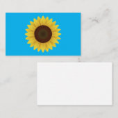 美しい夏のひまわり 名刺 (正面/裏面)