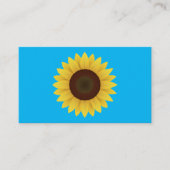 美しい夏のひまわり 名刺 (正面)