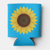 美しい夏のひまわり 缶クーラー (正面)