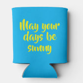 美しい夏のひまわり 缶クーラー (裏面)