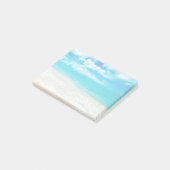 美しい夏のビーチ ポストイット (アングル)