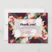 美しい夏の花サンキューカード サンキューカード (正面)