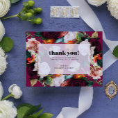 美しい夏の花サンキューカード サンキューカード