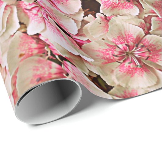 美しい夏の花。ピンクの牡丹の花束 ラッピングペーパー (ロールコーナー)