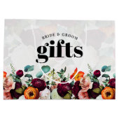 美しい夏の花 ラージペーパーバッグ (裏面)