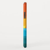 美しい夕日と波 Case-Mate iPhoneケース (裏面/右)