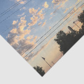 美しい夕日と雲 薄葉紙 (詳細)
