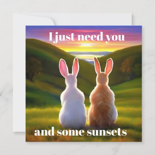 美しい夕日のポスター (正面)