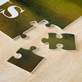 美しい夕日のポスター ジグソーパズル (側面)