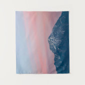 美しい夕日の空の山ストルジッチ，スロベニア タペストリー (正面)