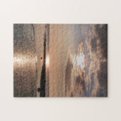 美しい夕日の空 ジグソーパズル (横)