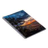 美しい夕日 ノートブック (右側)