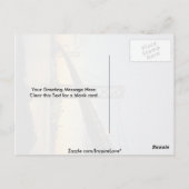 美しい夕日:ベイブリッジ,サンフランシスコ,カリフォルニア ポストカード (裏面)