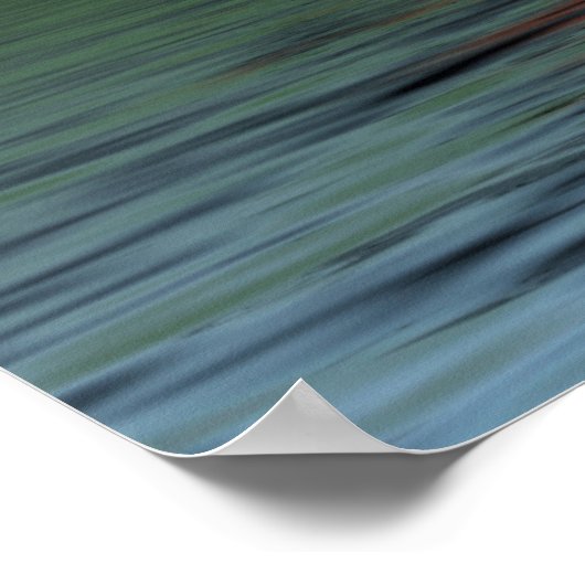 美しい夕日 ポスター (角)