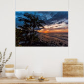 美しい夕日 ポスター (キッチン)