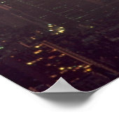 美しい夕日:世界貿易センターの夕日 ポスター (角)