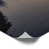 美しい夕日：川を渡る李、桂林、C ポスター (角)