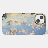 美しい夕焼けと雲 iPhoneケース (裏面横)