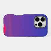 美しい夕焼けの風景デザイン iPhoneケース (裏面横)
