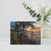 美しい夕焼け 2 ポストカード (スタンド正面)