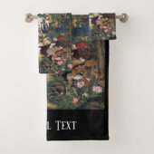 美しい多彩のオンドリおよび雌鶏 バスタオルセット (インサイチュ)