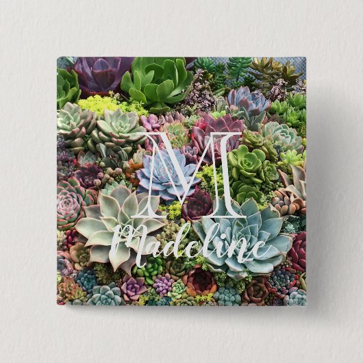 美しい多汁液 缶バッジ (正面)