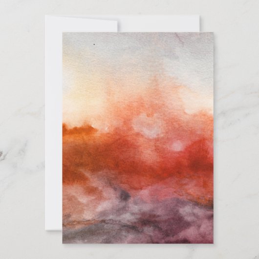 美しい多肉果のサボテンはオレンジ結婚色の 招待状 (裏面)