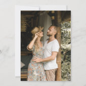 美しい多肉植物のサボテン太陽幾何学的なウェディング 招待状 (裏面)