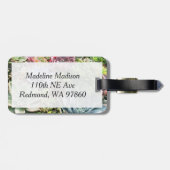 美しい多肉植物 ラゲッジタグ (裏面横)