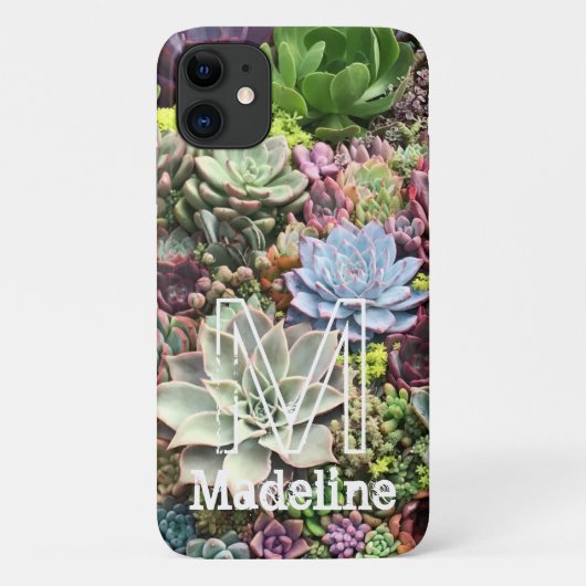 美しい多肉植物 Case-Mate iPhoneケース (裏面)