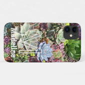 美しい多肉植物 Case-Mate iPhoneケース (裏面(横))
