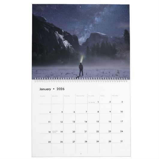 美しい夜景カレンダー カレンダー (1月 2026)