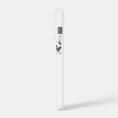 美しい夜空の蝶のアート iPhone iPhoneケース (左側面)