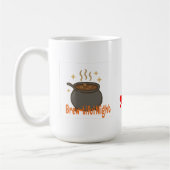 美しい夜 - コーヒーの魔法鍋 コーヒーマグカップ (左)