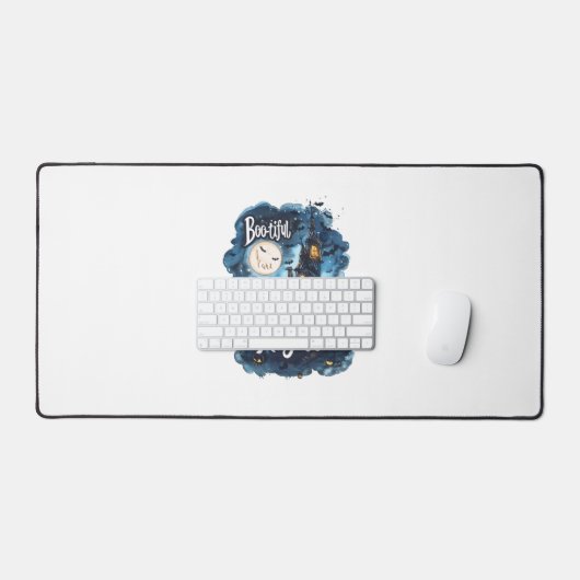 美しい夜 デスクマット (キーボード&マウス)