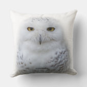 美しい夢と穏やかな雪ふくろう クッション (裏面)