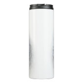 美しい夢と穏やかな雪ふくろう タンブラー (裏面)