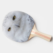 美しい夢と穏やかな雪ふくろう 卓球ラケット (横)