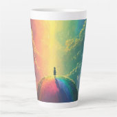 美しい夢 カフェラテマグ (正面)