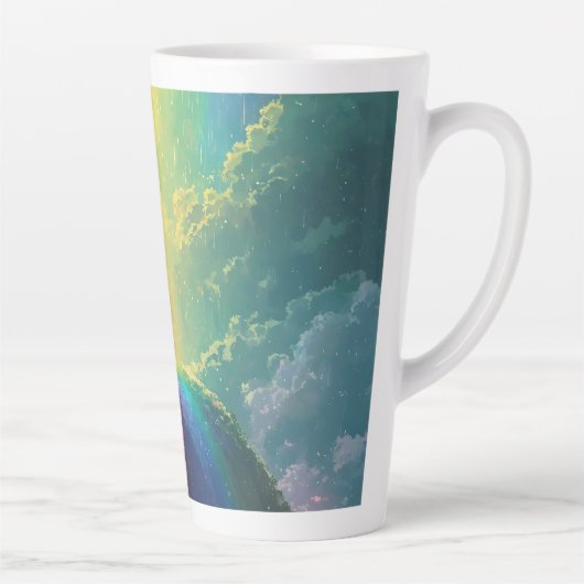 美しい夢 カフェラテマグ (右)